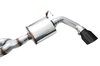 AWE Tread Edition Axleback Dual Exhaust for Jeep JL/JLU 3.6L/2.0T - Diamond Black Tips - image 3