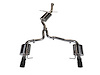 AWE Touring Edition Exhaust for B8 A5 2.0T - Dual Outlet, Diamond Black Tips