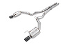 AWE Touring Edition Cat-back Exhaust for S550 Mustang GT - Dual Tip - Diamond Black Tips