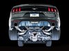 AWE Touring Edition Axle-back Exhaust for S550 Mustang EcoBoost - Diamond Black Tips - image 4