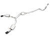 AWE Touring Edition Exhaust for B9 A5, Dual Outlet - Diamond Black Tips (includes DP)
