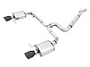 AWE Touring Edition Exhaust for VW Golf Alltrack / Sportwagen 4Motion - Diamond Black Tips - image 1