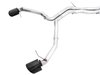AWE Track Edition Exhaust for Audi B9 RS 5 Sportback - Resonated for Performance Catalysts - Diamond Black RS-style Tips - image 4