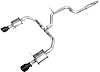 3015-33275 Touring Edition Cat-Back Exhaust System Diamond Black Tips Fits Select Volkswagen Jetta GLI Mk7.5 - image 1