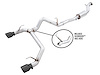 AWE 0FG Catback Exhaust for Ford Bronco with BashGuard - Dual 4.5" Diamond Black Tips - image 1