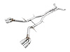 AWE Track Edition Cat-back Exhaust for Gen6 Camaro SS / ZL1 - Resonated - Chrome Silver Tips (Quad Outlet) - image 1