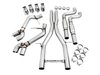 AWE Track Edition Cat-back Exhaust for Gen6 Camaro SS / ZL1 - Resonated - Chrome Silver Tips (Quad Outlet) - image 2