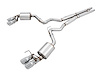 AWE Touring Edition Cat-back Exhaust for the 2018+ Mustang GT - Quad Chrome Silver Tips - image 1