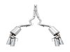 AWE Touring Edition Cat-back Exhaust for the 2018+ Mustang GT - Quad Chrome Silver Tips - image 2