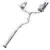 AWE Touring Edition Exhaust for VA STI / GV WRX / GV STI Sedan - Chrome Silver Quad Tips (102mm) - image 2