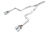 AWE Track Edition Exhaust for 17+ Challenger 5.7 - Chrome Silver Quad Tips - image 1