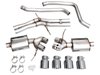 3015-42951 Touring Edition Cat-Back Exhaust System for 2019-2021 Porsche Macan 3.0T/2.9TT [Chrome Silver Tips] - image 3