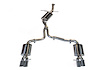 AWE Touring Edition Exhaust for B8 A5 2.0T - Quad Outlet, Diamond Black Tips
