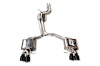AWE Touring Edition Exhaust for 8R SQ5 - Quad Outlet, Diamond Black Tips - image 1
