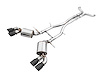 AWE Touring Edition Cat-back Exhaust for Gen6 Camaro SS / ZL1 - Resonated - Diamond Black Tips (Quad Outlet) - image 1