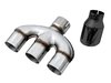 AWE Touring Edition Exhaust for 10th Gen Civic Si Coupe / Sedan (includes Front Pipe) - Triple Diamond Black Tips - image 4