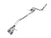 AWE Track Edition Exhaust for MK6 Jetta 2.5L - Polished Silver Tips - image 1