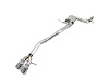 AWE Track Edition Exhaust for MK6 Jetta 1.4T - Chrome Silver Tips - image 1