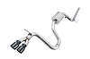 AWE Track Edition Exhaust for VW MK7 Golf 1.8T - Diamond Black Tips (90mm) - image 1
