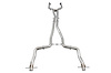 AWE Track Edition Exhaust System for Mercedes-Benz W205 AMG C63/S Sedan (no tips) - image 1