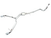 AWE Track Edition Exhaust for B9 A4, Dual Outlet - Chrome Silver Tips (includes DP) - image 1