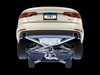 AWE Track Edition Exhaust for B9 A4, Dual Outlet - Chrome Silver Tips (includes DP) - image 2