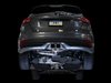 AWE Track Edition Cat-back Exhaust for Ford Focus ST - Chrome Silver Tips - image 2