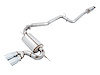 AWE Touring Edition Cat-back Exhaust for Ford Focus ST - Resonated - Chrome Silver Tips - image 1