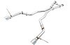 AWE Track Edition Exhaust for Jeep Grand Cherokee SRT - Chrome Silver Tips - image 1