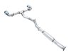 AWE Track Edition Exhaust for Subaru BRZ / Toyota GR86 / Toyota 86 / Scion FR-S - Chrome Silver Tips - image 2