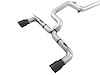 AWE Track Edition Cat-back Exhaust for Ford Focus RS - Diamond Black Tips - image 1