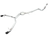 AWE Track Edition Exhaust for B9 A5, Dual Outlet - Diamond Black Tips (includes DP) - image 1