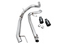 AWE Tailpipe Conversion Kit for Ford Raptor - Diamond Black 5" Tips (AWE 2FG/1FG required) - image 1