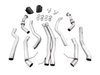 AWE Track Edition Exhaust for Audi B9.5 RS 5 Sportback - Non-Resonated - Diamond Black RS-style Tips - image 3