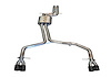AWE Track Edition Exhaust System for B8 S5 4.2L - Polished Silver Tips - image 1