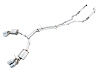 AWE Touring Edition Exhaust for Audi B9 S5 Sportback - Non-Resonated - Chrome Silver 102mm Tips - image 1