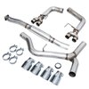 AWE Track Edition Exhaust for VA / GV WRX / STI Sedan - Chrome Silver Quad Tips (102mm) - image 3
