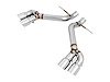 AWE Track Edition Axle-back Exhaust for Gen6 Camaro SS / ZL1 - Chrome Silver Tips (Quad Outlet) - image 1