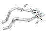 Track Edition Axle-Back Exhaust for Chevy Corvette C7 Stingray/Z51/Grand Sport/Z06/ZR1 - Chrome Silver Tips - image 1
