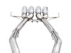 Track Edition Axle-Back Exhaust for Chevy Corvette C7 Stingray/Z51/Grand Sport/Z06/ZR1 - Chrome Silver Tips - image 2