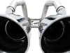 Track Edition Axle-Back Exhaust for Chevy Corvette C7 Stingray/Z51/Grand Sport/Z06/ZR1 - Chrome Silver Tips - image 4