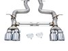 AWE Track Edition Cat-back Exhaust for BMW F8X M3/M4 - Chrome Silver - image 2