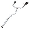 AWE Track Edition Exhaust for VA / GV WRX / STI Sedan - Diamond Black Quad Tips (102mm) - image 2