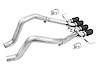 Track Edition Axle-Back Exhaust for Chevy Corvette C7 Stingray/Z51/Grand Sport/Z06/ZR1 - Diamond Black Tips - image 1