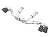 AWE Track Edition Exhaust for C8 Corvette - Diamond Black Tips