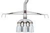 AWE Track Edition Exhaust for FK8 Civic Type R (includes Front Pipe) - Triple Chrome Silver Tips - image 2