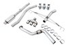 AWE Track Edition Exhaust for FK8 Civic Type R (includes Front Pipe) - Triple Chrome Silver Tips - image 4