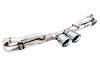 AWE SwitchPath Exhaust for Porsche 991.1 / 991.2 GT3 / RS - Chrome Silver Tips - image 1