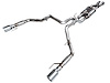 3025-32356 SwitchPath Cat-Back Exhaust Fits Select Ford F-150 3.5L Raptor Trucks [Chrome Silver Tips] - image 1