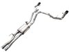 3025-33356 SwitchPath Cat-Back Exhaust Fits Select Ford F-150 3.5L Raptor Trucks [Diamond Black Tips] - image 2